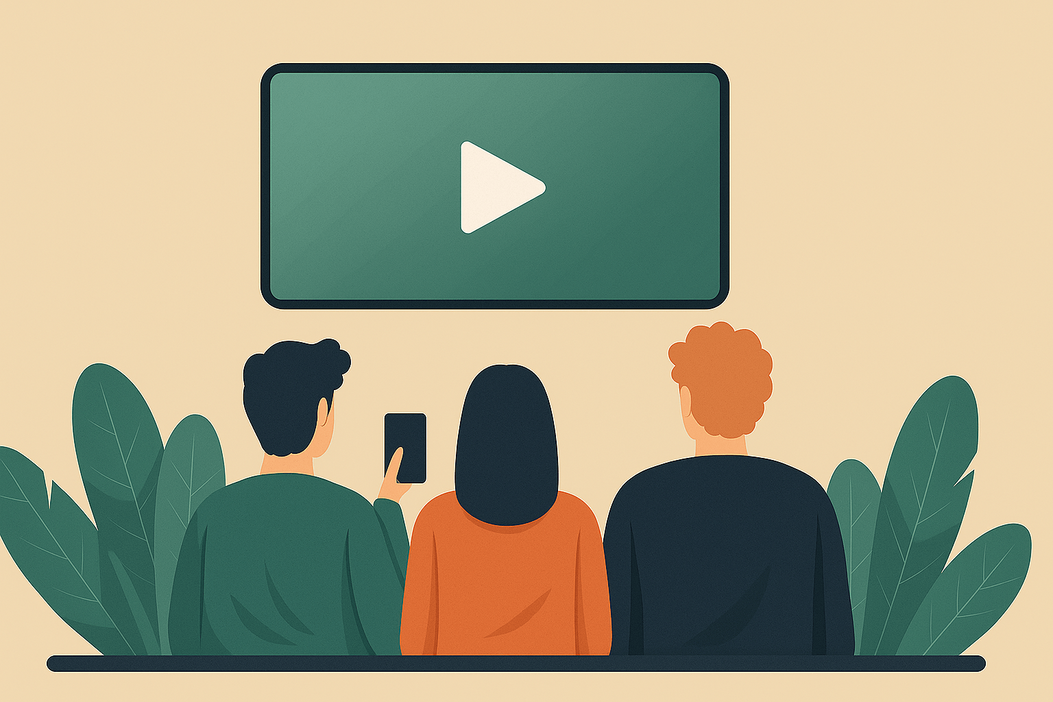 A vibrant hero section background with abstract patterns